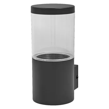 LEDVANCE Endura Ebro fali lámpa kültéri sötétszürke, IP44, E27 foglalat, 220-240V, 230mm magas