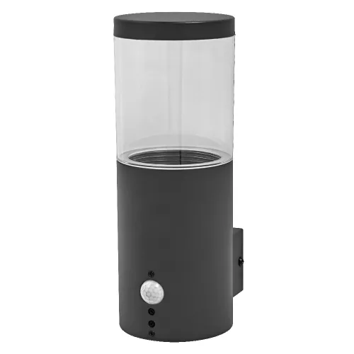 LEDVANCE Endura Ebro fali lámpa kültéri sötétszürke, IP44, E27 foglalat, 220-240V, 260mm magas
