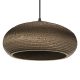 LEDVANCE Decor Cardboard Drop Pendant beltéri mennyezeti/függesztett lámpatest barna színben, E27 foglalattal, IP20 védettséggel, 5 év garanciával, 220-240V ( 4058075837041 )