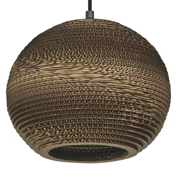 LEDVANCE Decor Ball függesztett lámpa barna, IP20, E27 foglalat, 220-240V, 260mm átmérő