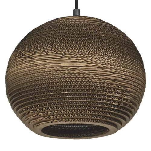 LEDVANCE Decor Ball függesztett lámpa barna, IP20, E27 foglalat, 220-240V, 260mm átmérő