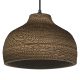 LEDVANCE Decor Cardboard Hat Pendant beltéri mennyezeti/függesztett lámpatest barna színben, E27 foglalattal, IP20 védettséggel, 5 év garanciával, 220-240V ( 4058075837201 )