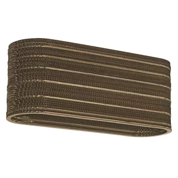 LEDVANCE Decor Oval mennyezeti lámpa beltéri barna, IP20, E27 foglalat, 220-240V