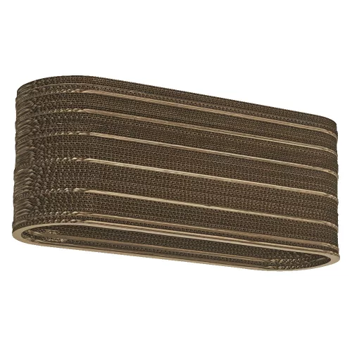 LEDVANCE Decor Oval mennyezeti lámpa beltéri barna, IP20, E27 foglalat, 220-240V