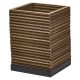 LEDVANCE Decor Cardboard Square Table beltéri asztali lámpatest barna színben, E27 foglalattal, IP20 védettséggel, 5 év garanciával, 220-240V ( 4058075837423 )