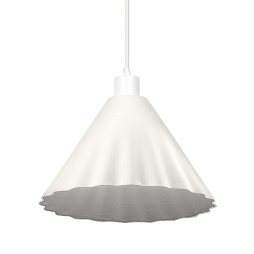 LEDVANCE Decor Pulp függesztett lámpa fehér, IP20, E27 foglalat, 220-240V, beltéri