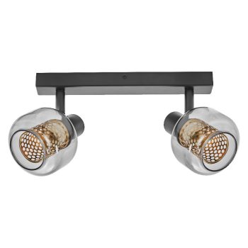 LEDVANCE Decor Spot Firefly beltéri fali lámpa fekete, IP20, E14 foglalat, 385mm hosszú