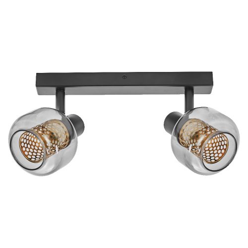 LEDVANCE Decor Spot Firefly beltéri fali lámpa fekete, IP20, E14 foglalat, 385mm hosszú