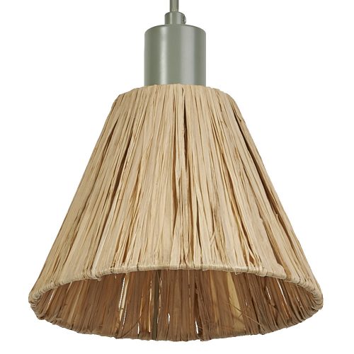 LEDVANCE Decor Raffia függesztett lámpa beltéri zöld, IP20, E27 foglalat, 220-240V, 200mm átmérő