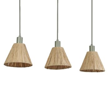 LEDVANCE Decor Raffia függesztett lámpa beltéri zöld, IP20, E27 foglalat, 220-240V