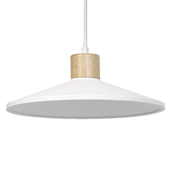 LEDVANCE Decor Plaster függesztett lámpa beltéri fadekor, IP20, E27 foglalat, 320mm átmérő