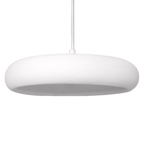 LEDVANCE Decor Plaster függesztett lámpa fehér, IP20, E27 foglalat, 220-240V, 298mm átmérő