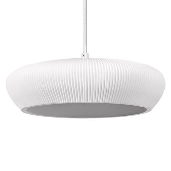 LEDVANCE Decor Plaster függesztett lámpa fehér, IP20, E27 foglalat, 220-240V, 283mm átmérő