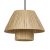 LEDVANCE Decor Bamboo függesztett lámpa barna, IP20, E27 foglalat,280mm átmérő 220-240V