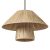 LEDVANCE Decor Bamboo függesztett lámpa barna, IP20, E27 foglalat,400mm átmérő 220-240V