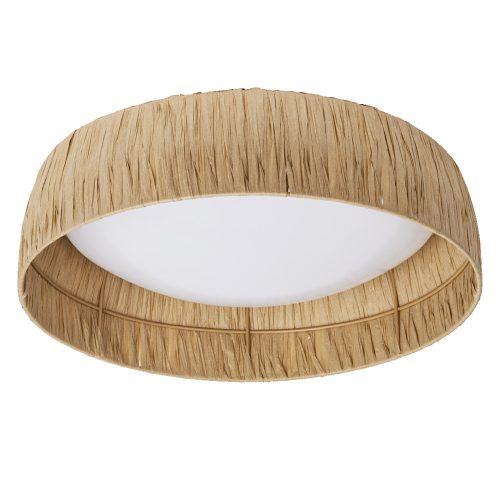 LEDVANCE Decor Bamboo Paper Ceiling beltéri oldalfali lámpatest barna színben, 750lm, 18W teljesítmény, IP20, 5 év garanciával, 3000K, 220-240V ( 4058075840720 )