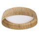 LEDVANCE Decor Bamboo Paper Ceiling beltéri oldalfali lámpatest barna színben, 750lm, 18W teljesítmény, IP20, 5 év garanciával, 3000K, 220-240V ( 4058075840720 )