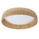 LEDVANCE Decor Bamboo Paper Ceiling beltéri oldalfali lámpatest barna színben, 1150lm, 28W teljesítmény, IP20, 5 év garanciával, 3000K, 220-240V ( 4058075840744 )