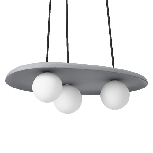 LEDVANCE Decor Concrete függesztett lámpa szürke, IP20, G9 foglalat, 220-240V, beltéri
