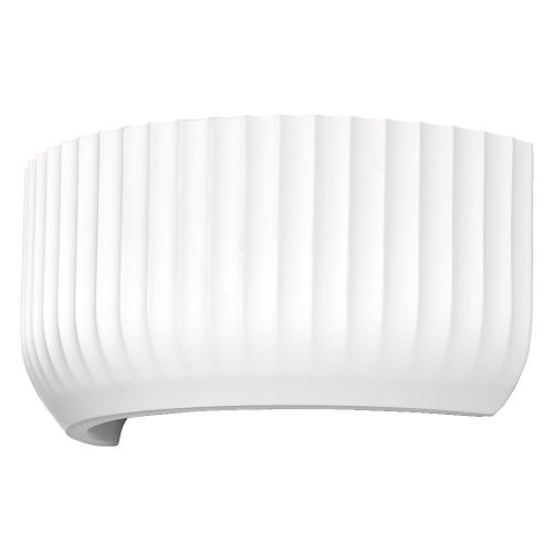 LEDVANCE Decor Plaster fali lámpa beltéri fehér, IP20, E27 foglalat, 220-240V, 135mm magas
