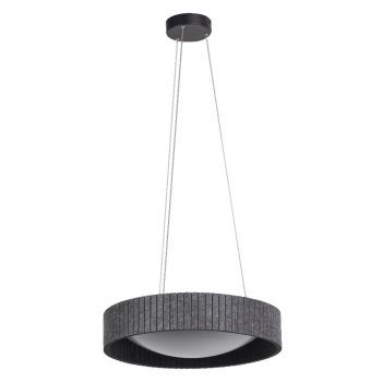 LEDVANCE Decor Felt függesztett lámpa beltéri sötétszürke, 28W, 3000K, IP20, 1000lm