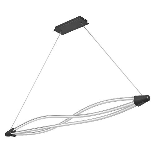 LEDVANCE Decor Swirl függesztett lámpa beltéri sötétszürke, 22W, 3000K, IP20, 2400lm