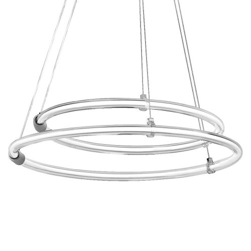 LEDVANCE Decor Aura függesztett lámpa beltéri sötétszürke, 21W, 3000K, IP20, 2400lm