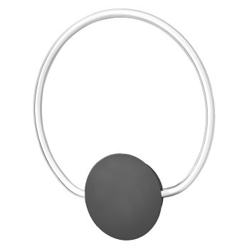 LEDVANCE Decor Aura fali lámpa sötétszürke, 10W, 3000K, IP20, 800lm, 25000 óra élettartam, 220-240V