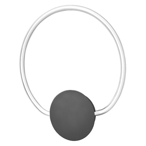 LEDVANCE Decor Aura fali lámpa sötétszürke, 10W, 3000K, IP20, 800lm, 25000 óra élettartam, 220-240V