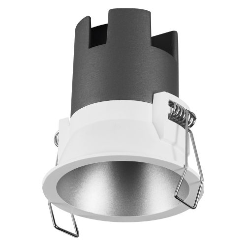 LEDVANCE LED SPOT RECESS TWIST PRO beltéri lámpatest fehér/ezüst színben, 400 lm, 5W teljesítmény, 30000h élettartammal, IP20/IP20, 3 év garanciával, 3000K, 220-240V ( 4099854089060 )