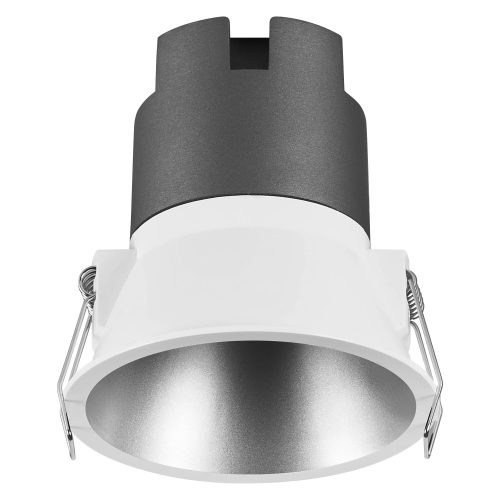 LEDVANCE LED SPOT RECESS TWIST PRO beltéri lámpatest fehér/ezüst színben, 800 lm, 10W teljesítmény, 30000h élettartammal, IP20/IP20, 3 év garanciával, 3000K, 220-240V ( 4099854089183 )