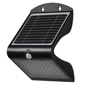 LEDVANCE Endura Flood LED fényvető fekete, napelemes, 4W, 4000K, IP65, 500lm, 36000 óra élettartam