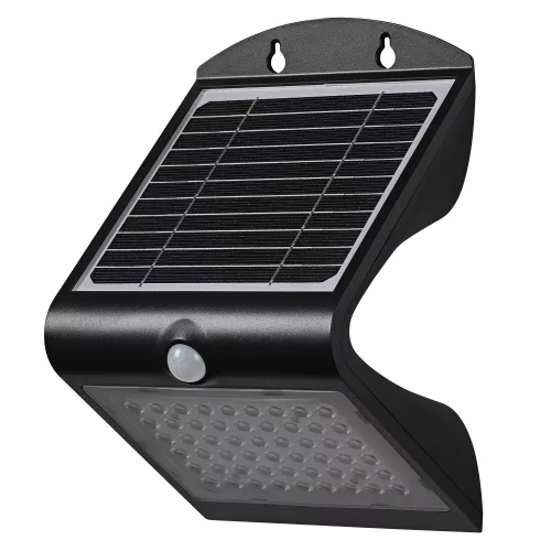 LEDVANCE Endura Flood LED fényvető fekete, napelemes, 4W, 4000K, IP65, 500lm, 36000 óra élettartam