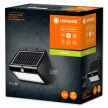 LEDVANCE Endura Flood LED fényvető fekete, napelemes, 8W, 4000K, IP65, 850lm, 36000 óra élettartam
