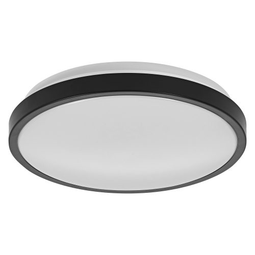 LEDVANCE Bathroom Ceiling CCT IP44 beltéri fürdőszobai lámpatest fekete színben, 1150 lm, 18W teljesítmény, 30000h élettartammal, IP44, 5 év garanciával, 3000-4000K, 220-240V ( 4099854096112 )