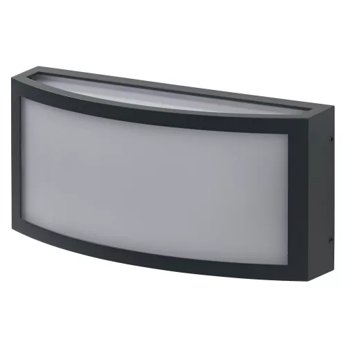 LEDVANCE Endura IP65 kültéri fali lámpa sötétszürke, E27 foglalat, 220-240V, 120mm magas