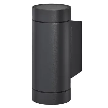 LEDVANCE Endura IP65 kültéri fali lámpa sötétszürke, GU10 foglalat, 220-240V, 158mm magas