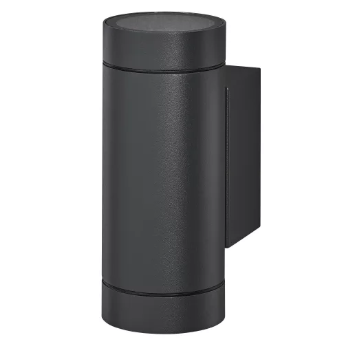 LEDVANCE Endura IP65 kültéri fali lámpa sötétszürke, GU10 foglalat, 220-240V, 158mm magas
