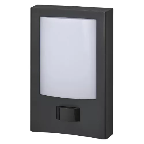 LEDVANCE Endura Entrance kültéri fali lámpa sötétszürke, 13W, 3000K, IP44, 900lm