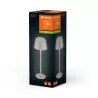 LEDVANCE Endura Table asztali lámpa kültéri bézs, 2,5W, 2700K, IP54, 200lm, 50000 óra élettartam
