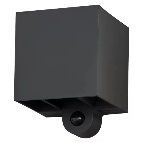LEDVANCE Endura Sensor kültéri fali lámpa sötétszürke, USB-C töltés, 2,5W, 3000K, IP54, 180lm