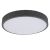 LEDVANCE Orbis Yummy mennyezeti lámpa beltéri fekete, 16W, 3000K, IP20, 1000lm, 50000 óra élettartam