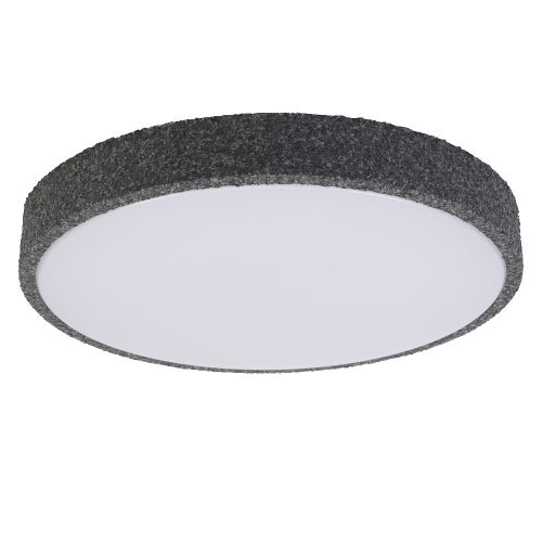 LEDVANCE Orbis Yummy mennyezeti lámpa beltéri fekete, 24W, 3000K, IP20, 1450lm, 50000 óra élettartam