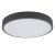 LEDVANCE Orbis Yummy mennyezeti lámpa beltéri fekete, 24W, 3000K, IP20, 1450lm, 50000 óra élettartam