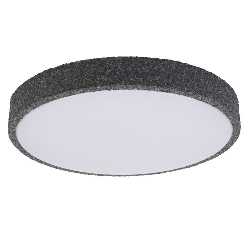 LEDVANCE Orbis Yummy mennyezeti lámpa beltéri fekete, 36W, 3000K, IP20, 2600lm, 50000 óra élettartam