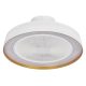 LEDVANCE Ceiling Fan Compact 480 49W White beltéri mennyezeti ventilátoros lámpatest fehér színben, 3000 lm, 49W teljesítmény, 30000h élettartammal, IP20, 2700K-6500K, 220-240V ( 4099854497971 )