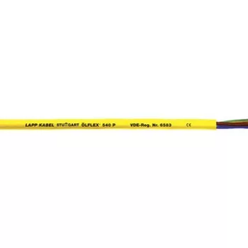Lappkabel 0012452 Ölflex 540 P 2X0,75 mm2 300/500V sárga