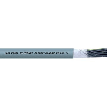Lappkabel 0026131 Ölflex Classic FD 810 3G1 mm2 300/500V szürke RAL7001