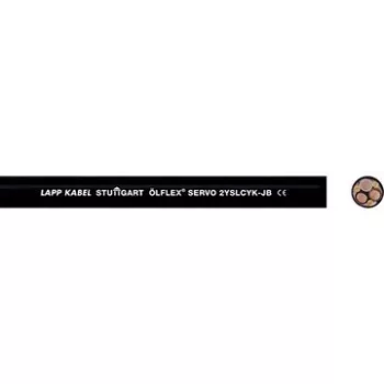   Lappkabel 0036439 Ölflex SERVO 2YSLCY-JB 3 X 1,5 + 3 G 0,25 mm2 0,6/1 kV fekete