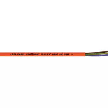   Lappkabel 0046001 Ölflex HEAT 180 (SIHF) 2X0,75 mm2 300/500V vörös-barna